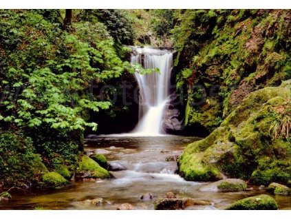 Osmidílná fototapeta Water fall 366x254 cm, skladem poslední 1ks