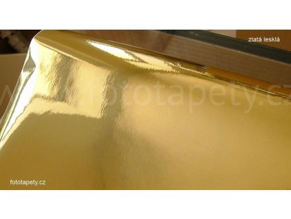 Samolepící zlatá vysoce lesklá folie d-c-fix, šíře 45 cm