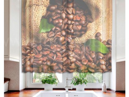 Foto záclona Kávová zrna, 140x120cm