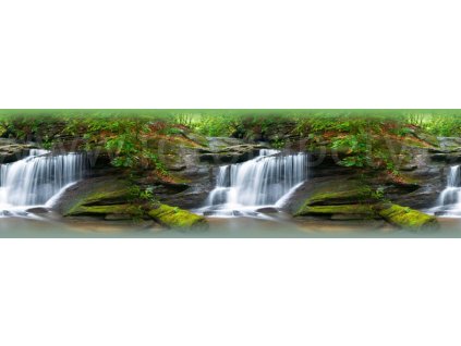 Samolepící bordura - Vodopád, 13,8cm x 5m,  WB 8206