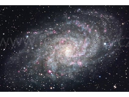 Pětidílná vliesová fototapeta Galaxie, rozměr 375x250cm, MS-5-0189