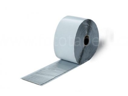 Butyl hliníková samolepící páska (Varianta Butyl hliníková páska - 100 mm x 1,2 mm x 25m)