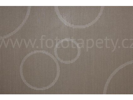 Prostírání na stůl - Hnědé kruhy, 45x30cm, 230-5210