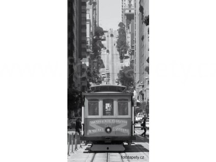 Samolepící velkoplošná nálepka - San Francisco, 100x180cm