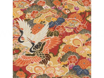 Vliesová tapeta na zeď Rasch 409345, kolekce Kimono, 0,53 x 10,05 m