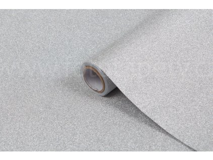 Samolepící třpytivá folie d-c-fix - Stříbrné třpytky, šíře 67,5cm