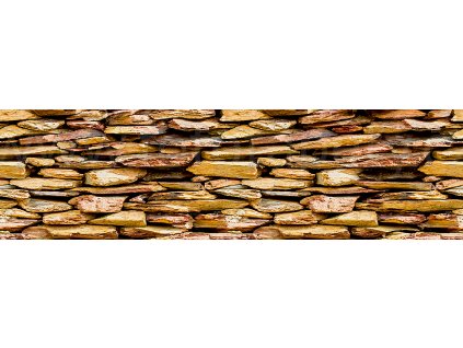 Samolepící bordura - Kamenná stěna, 13,8cm x 5m,  WB 8241