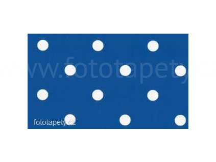 Samolepící fólie imitace Decor, Modré puntíky
