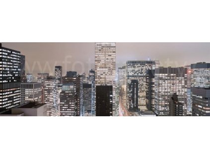 Fototapeta čtyřdílná New York - Midtown Manhattan, 368x127cm, 4D 4-258