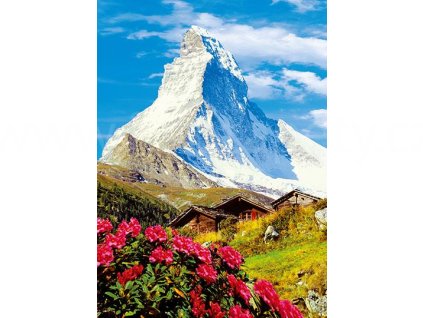 Obrazová tapeta čtyřdílná Matterhorn, šířka 183cm, výška 254, 4D ID 373