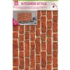 Samolepka do kuchyně - Cihly (45x70cm), skladem poslední 1 ks !!!