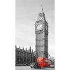 Foto závěs Big Ben and Double Decker, 140x245cm, FCPL 6528