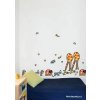 Samolepící dekorace Zvířátka, 50x70cm, skladem 1ks