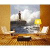 Třídílná vliesová fototapeta Maják, rozměr 225x250cm, MS-3-0207