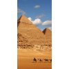 Dvoudílná vliesová fototapeta Egyptské pyramidy, rozměr 150x250cm, MS-2-0051