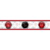 Dětská samolepící bordura - Cars Red Race, 13,8cm x 5m,  WBD 8061