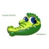 knopek Krokodýl - dětská plastová úchytka na nábytek