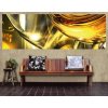 Dvoudílná vliesová fototapeta Zlaté víření, rozměr 330x110cm, M457, skladem 1ks