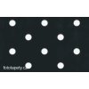 Samolepící fólie imitace Decor, Černé puntíky