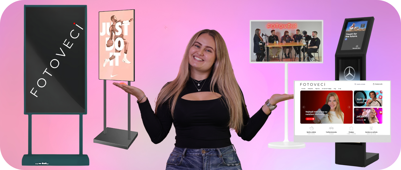 6 dôvodov, prečo si firmy vyberajú obrazovky od Fotověcí