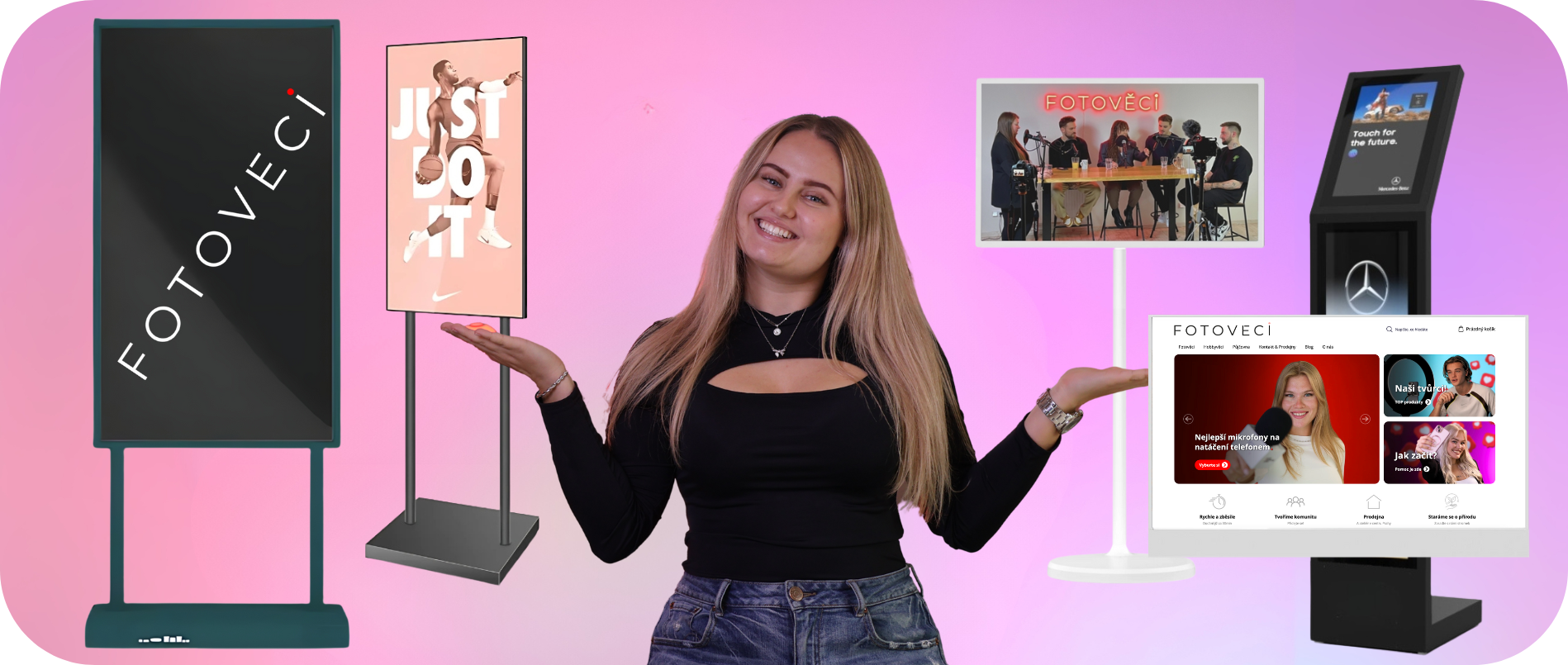 6 důvodů, proč si firmy vybírají obrazovky od Fotověcí