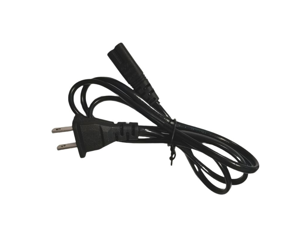 US Napájací Sieťový Prepojovací Kábel 2pinový 250V 1,2m