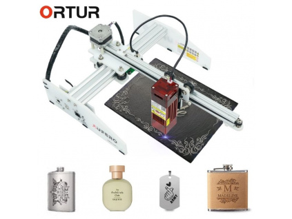 Ortur Aufero 1 CNC Gravírka 1818 Laserový Gravírovací Stroj Plotr Gravíruje kovy