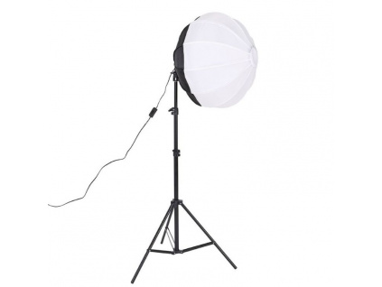 China Ball Kulatý Lampionový Softbox + Stativ, E27 závit