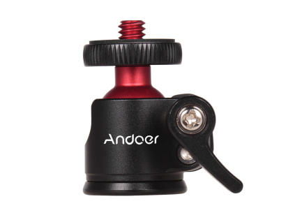 Andoer Tripod Spojka Kulová Stativová Hlava 1/4 Závit