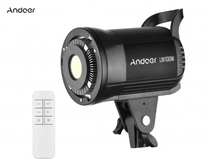 Andoer Profesionální LED Reflektor Světlo 100W (10700 LUX/0,5 m)