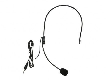 Stream Mikrofon Headset Kondenzátorový Jack 3,5 mm