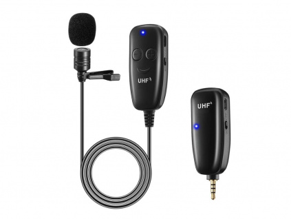 Frekvenční Bezdrátový Mikrofon 3,5mm Jack Audio UHF Výběr Variant