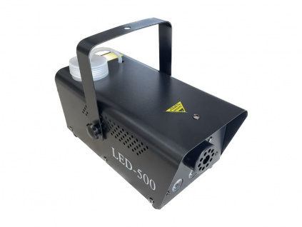 Generátor Dymu 500W Hmlovač Výrobník Hmly RGB LED + Diaľkové Ovládanie