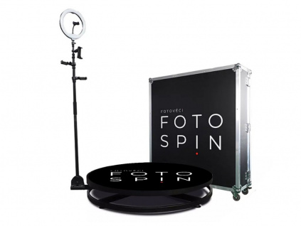 Fotospin 360° Foto Video Párty Fotokútik Otočná Platforma Stojan Fotobudka na Videozáznam Photo Booth