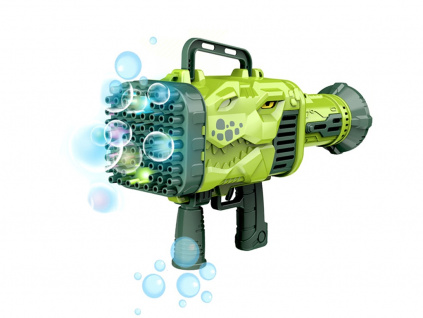 Bublinkovaci Kulomet Bazuka Dino Bazooka Elektrický Stroj na Bublinky