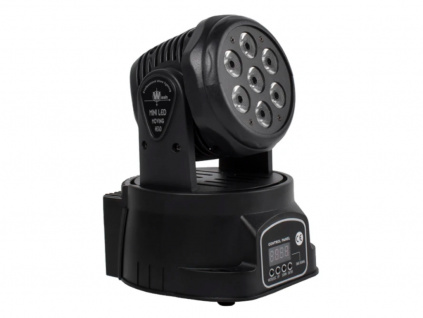 LED Osvětlení Otočná Hlavice Discohlava RGB 126W 6v1 DMX Jevištní Reflektor