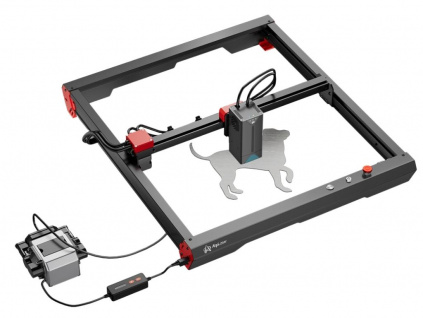 22W Output Power AlgoLaser Alpha Wifi Laser CNC Gravírka Laserový Gravírovací Stroj Ploter Gravíruje (i reže) kovy