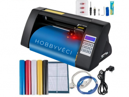 Rezací Ploter Rezák s displejom 375mm, 500g, CNC Rezačka Vinyl Folie SignMaster
