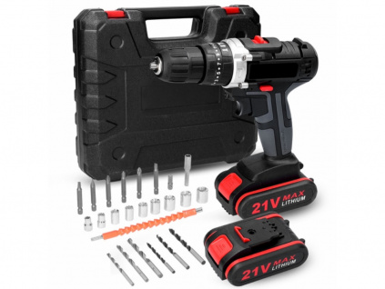 Komplet Elektrický AKU SET 12V Max Skrutkovač Vŕtačka + 2x Batéria All Inclusive