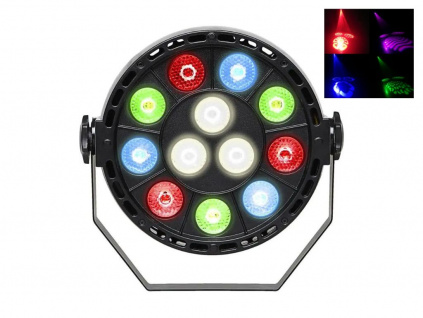 LED Osvětlení Fractal Lights PAR Hlavice Discohlava RGB 12 x 3W