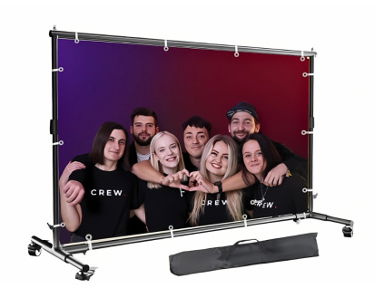 Foto Konštrukcia na Kolieskach Paravan Pozadie Plagát Fotoštúdio Výber Variant + Možnosť Výroby Banneru