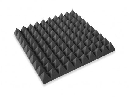 Akustický Pěnový Absorbční Panel Pyramida 50 x 50cm