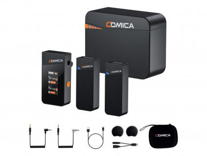 Comica Vimo C 2.4G Univerzální Profesionální Digitální Bezdrátový Kamerový Mikrofon Audio 200m