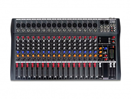 16kanálový Profesionálny Mixážny Pult Zvuková Karta Bluetooth Audio Mixer DJ Konzola Podcast Karaoke 16x XLR