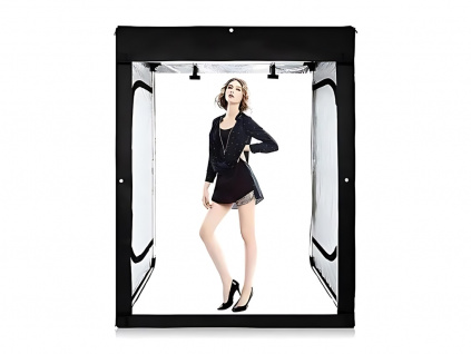Profesionálny Monštruózny Photo Box Foto Fotobox Štúdio Fotoštúdio Fotostan 8 Svetel Stan 200cm