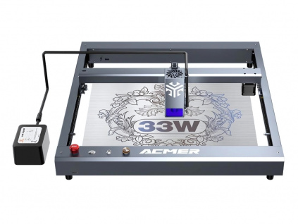 33W Output Power Acmer Ultra Wifi Laser CNC Gravírka Laserový Gravírovací Stroj Plotr Gravíruje (i řeže) Kovy IR 2,5W Laser Výběr Variant