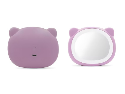 LED Makeup Zrcadlo na Líčení Focení Beauty Selfie Světýlko Mini Kruhové Světlo na Cestování s Baterii Výběr Variant
