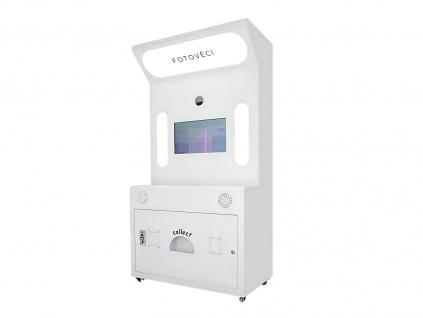 Samoobslužná Kiosková Dotyková Fotobudka Fotokoutek Párty Koutek Kiosek Selfie ID Photo Booth, Tiskárna, Kamera v Balení, Možnost Customizace