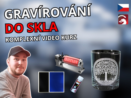 Obsiahly Video Kurz Ako na Gravírovanie do Skla Rôzne Metódy Gravírovanie Online Seminár Termopapier Laserové Gravírovanie Školenia na Rytie do Skla Komplexné Vhľad