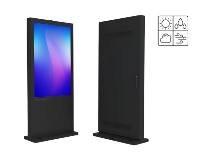 Outdoorový Reklamní Digitální Banner Obrazovka Smart Displej Android Dotykový Digiposter Infokiosek Výběr Variant (Velikost 43")